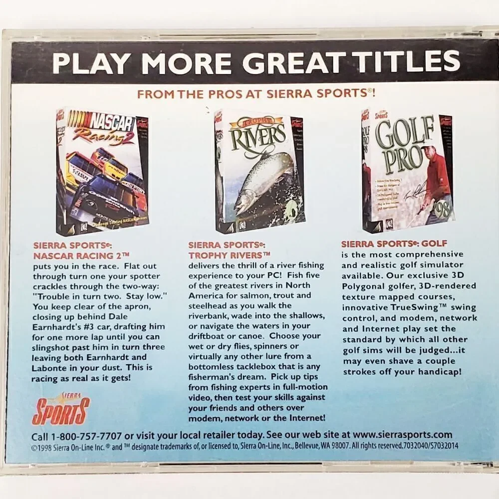 Trophy Bass Deluxe VideoGame [CD-ROM, PC]